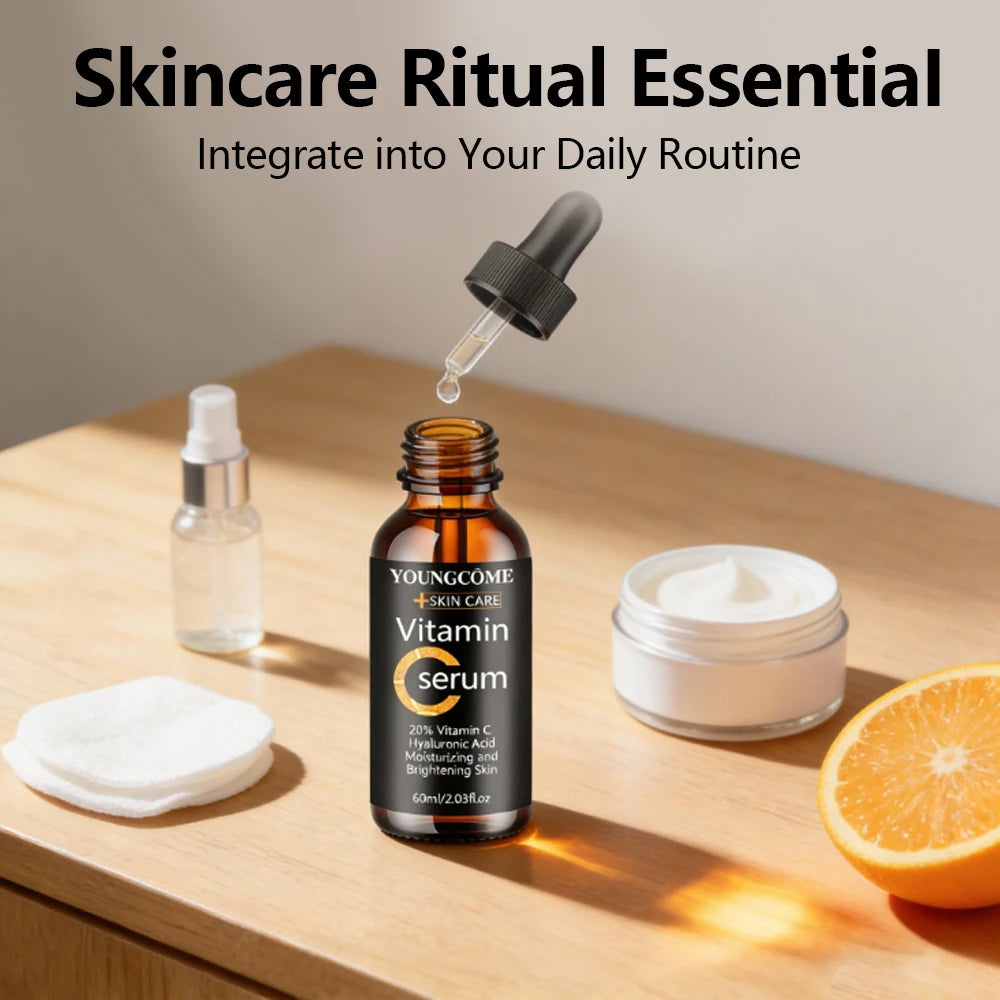 Brightening Vitamin C Serum for Radiant Hydrated Skin - 3
