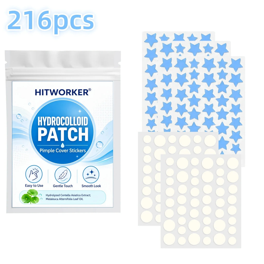 Invisible Hydrocolloid Acne Pimple Patches