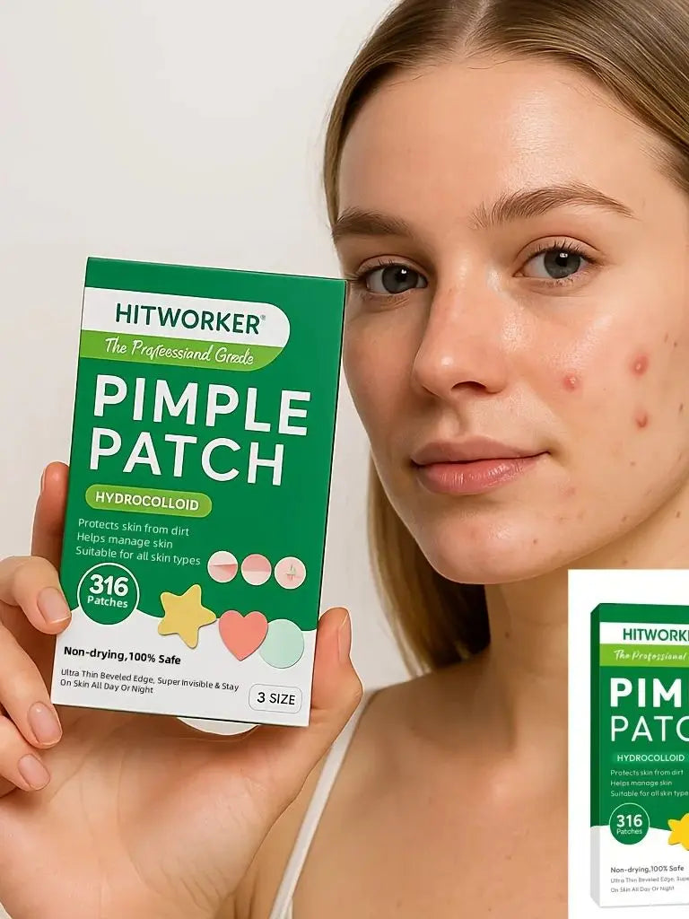 Cute Hydrocolloid Acne Pimple Patches - 7