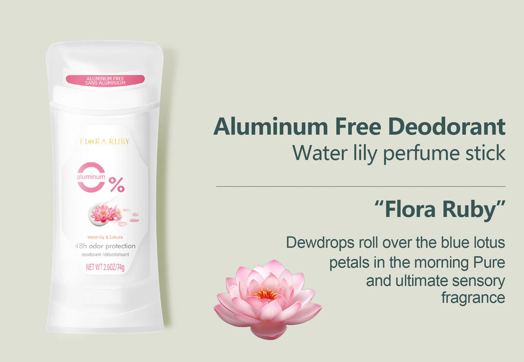 3-Pack Aluminum-Free Natural Deodorant Sticks