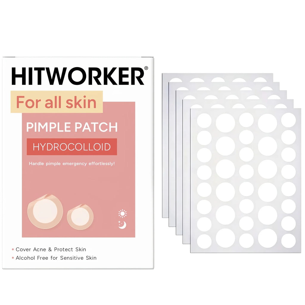 Invisible Hydrocolloid Acne Patch Set for Fast Healing