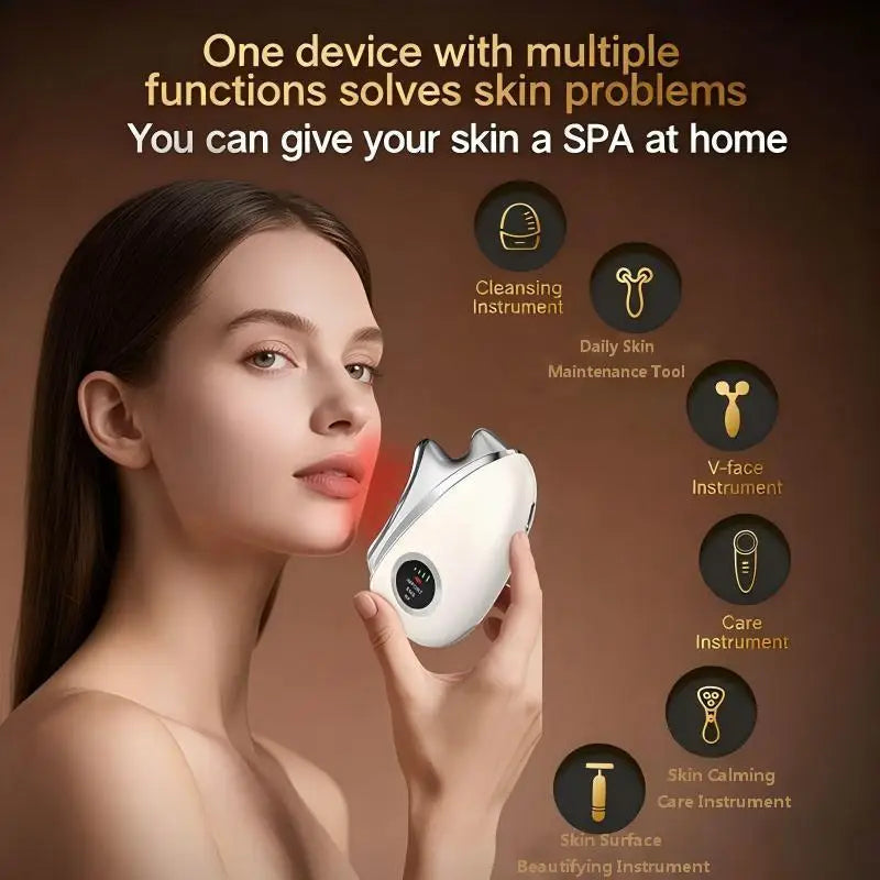 3-in-1 LED Facial Sculpting & Rejuvenation Wand