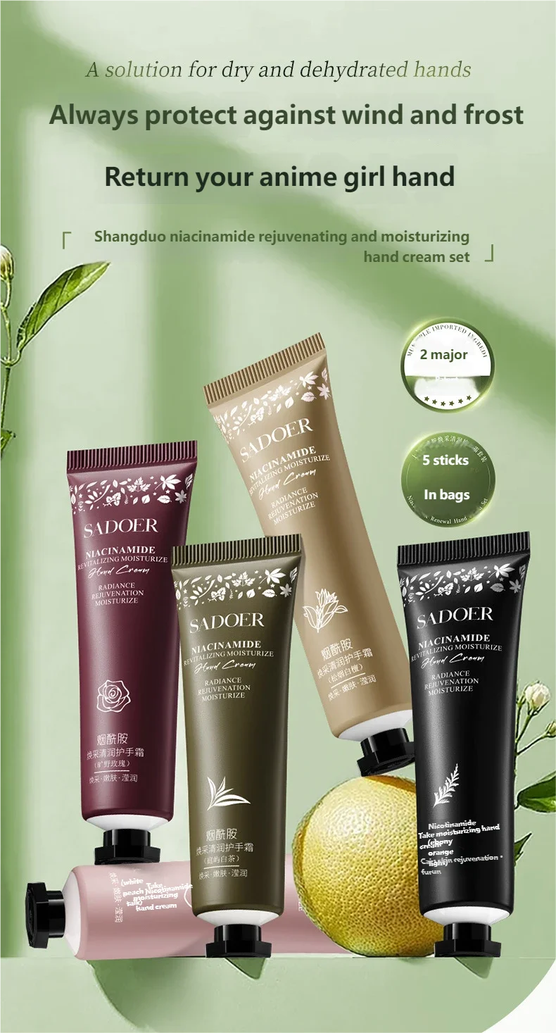 10-Piece Floral and Fruity Moisturizing Hand Cream Set