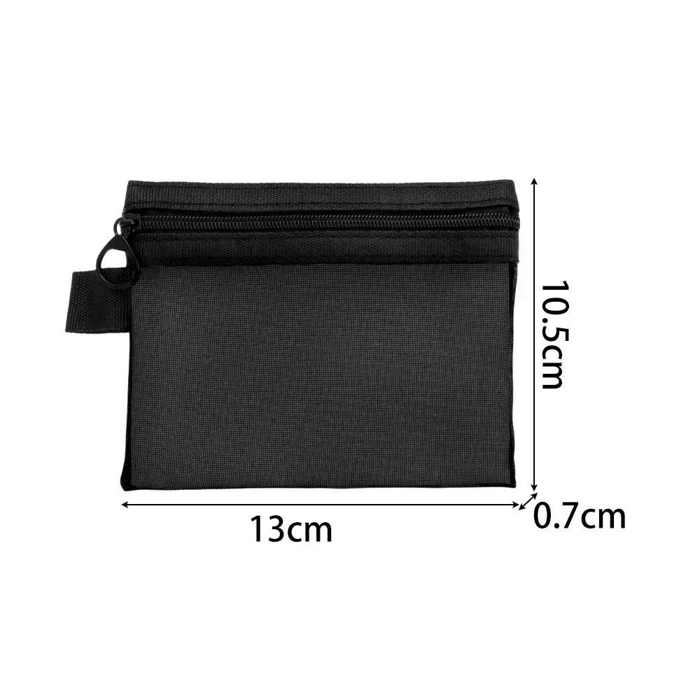 3-Piece Mesh Travel Toiletry and Makeup Organizer Set