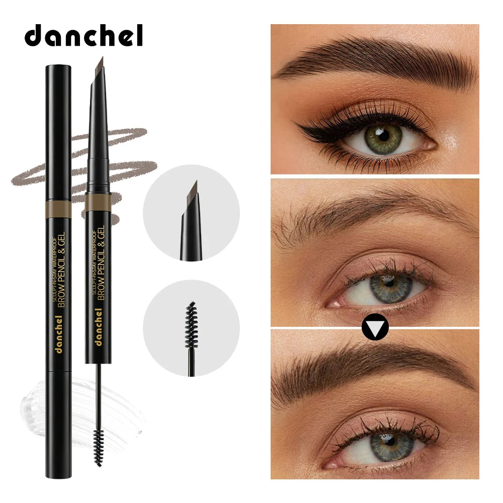2-in-1 Waterproof Brow Pencil and Sculpting Gel