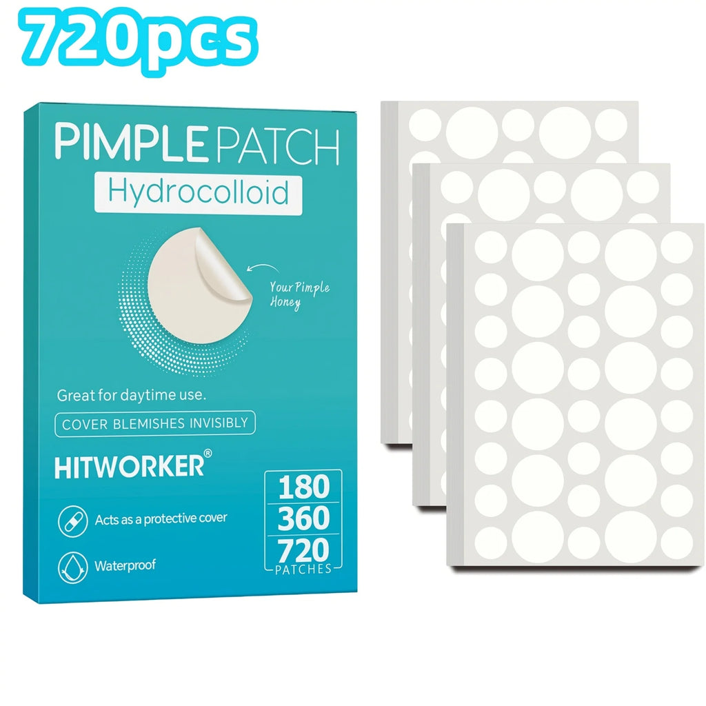 Invisible Hydrocolloid Acne Patch Set for Fast Blemish Healing