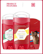 Aluminum-Free Men's Deodorant Stick 3-Pack