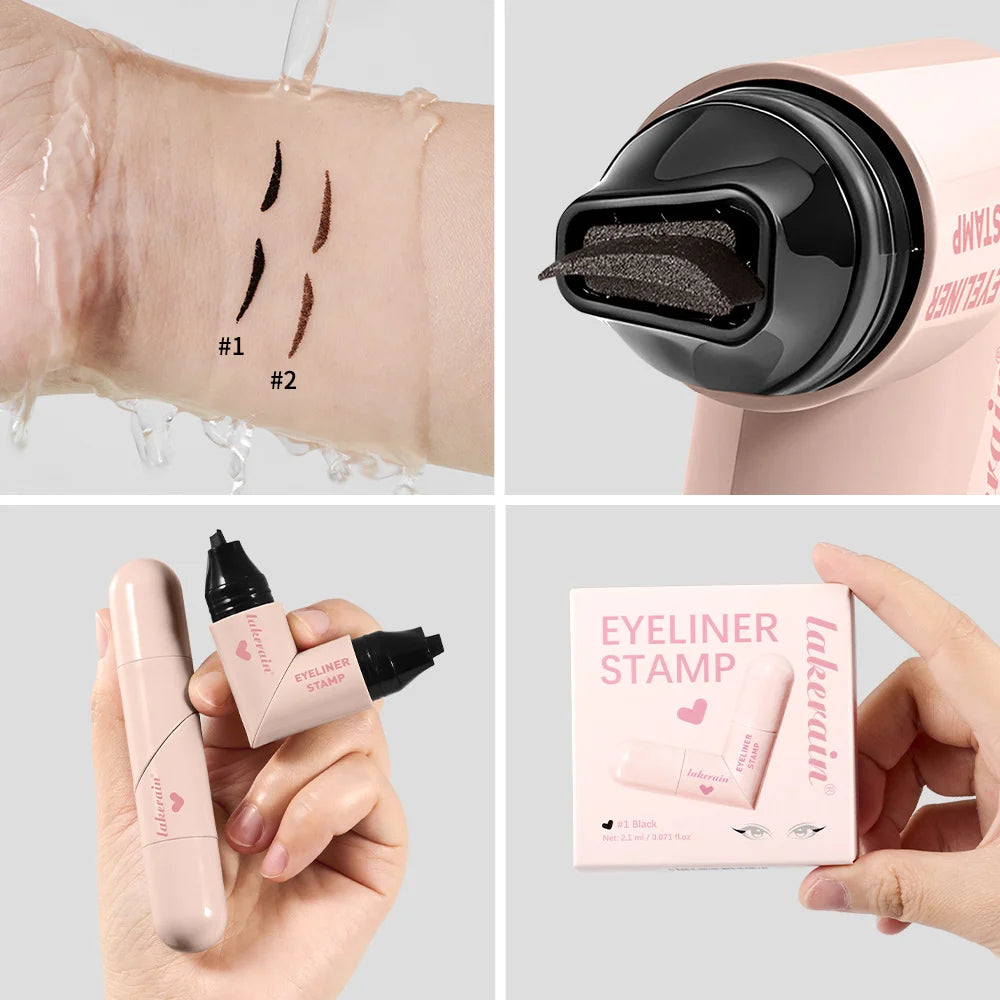 Waterproof Double-Wing Eyeliner Stamp for Perfect Wings - 6