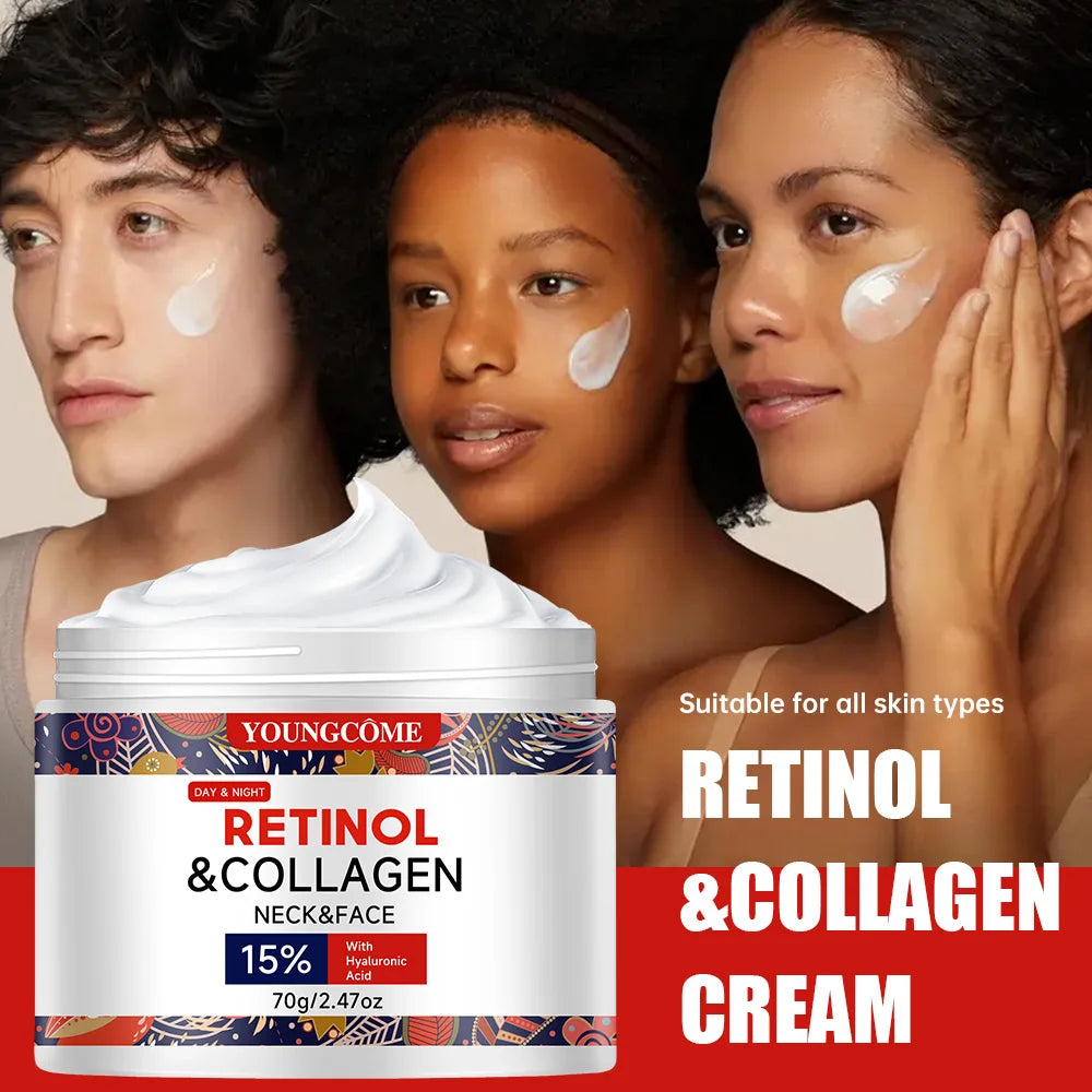 Retinol and Collagen Anti-Aging Face and Neck Cream - 4