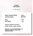 Refillable Portable Perfume Atomizer Spray Bottle