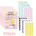 Star-Shaped Hydrocolloid Acne Pimple Patches (240 Count)