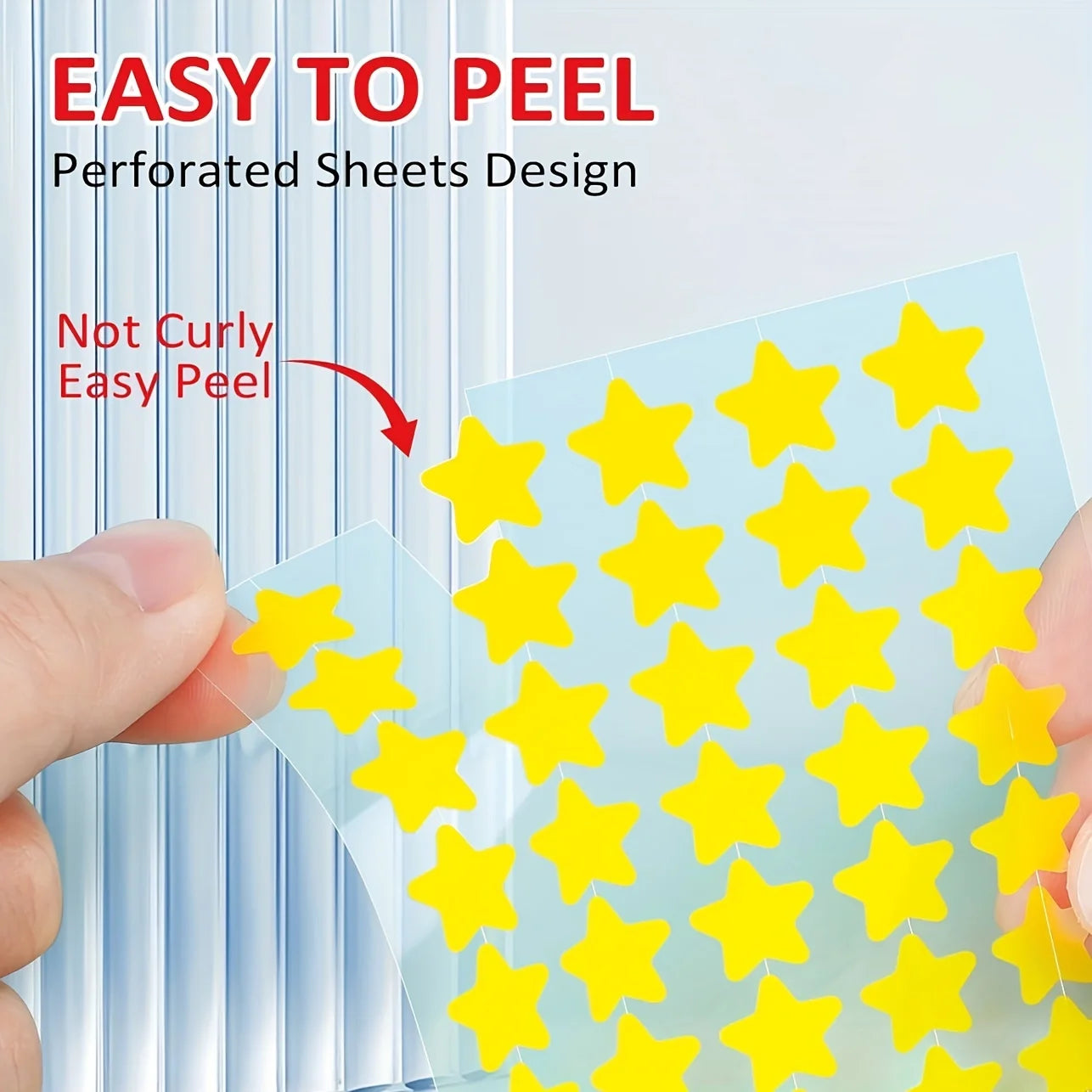 200 Count Star Hydrocolloid Acne Patches for Fast Blemish Healing - 3