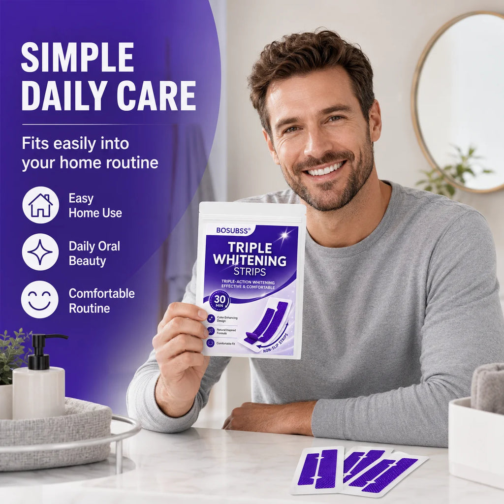 Professional At-Home Teeth Whitening Strips