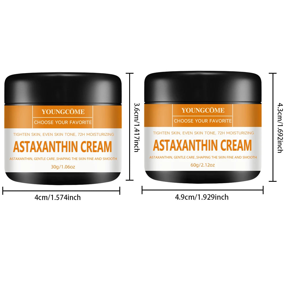 Astaxanthin Brightening Face Cream for Radiant Hydration