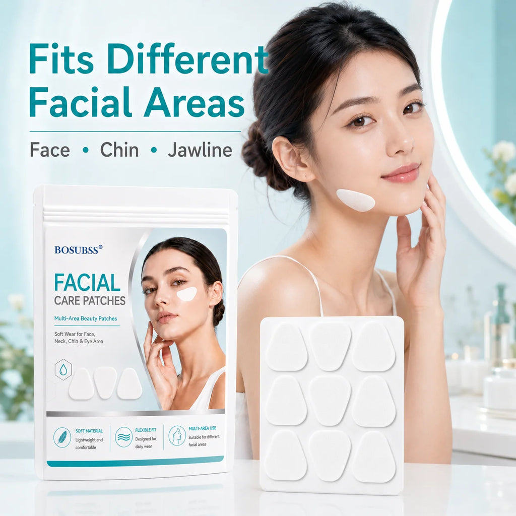 Silicone Anti-Wrinkle Facial Patches for Smoother Skin
