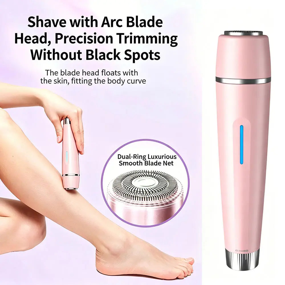 3-in-1 Waterproof Electric Hair Trimmer for Face and Body