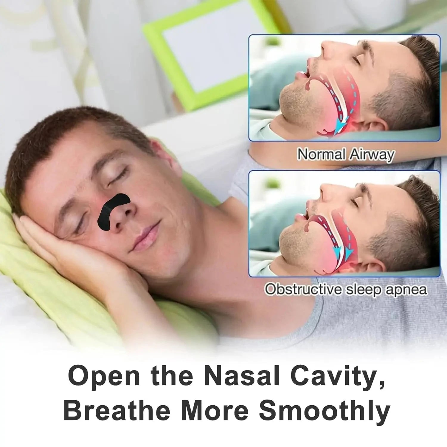 Anti-Snoring Nasal Strips for Better Sleep - 9