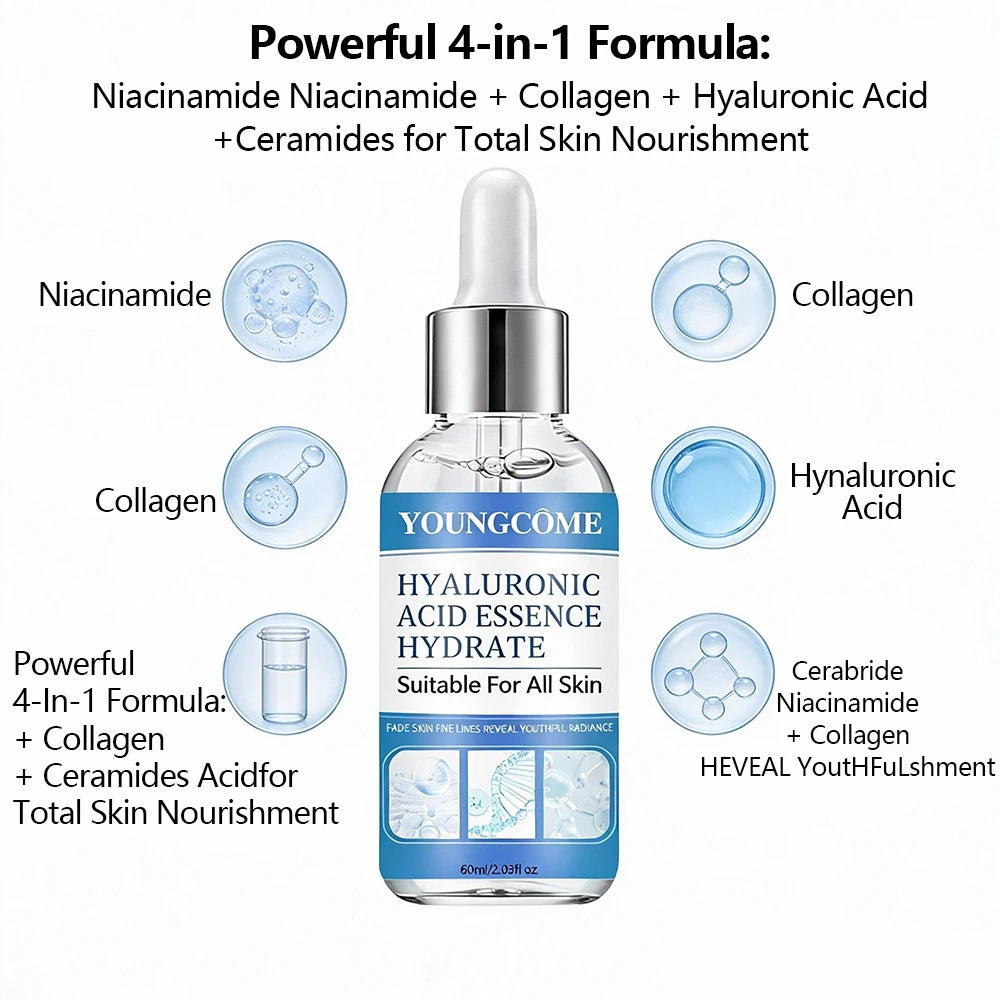Hydrating Hyaluronic Acid Collagen Face Serum - 3