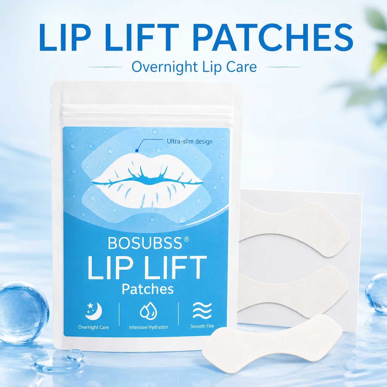 Overnight Hydrating Lip Lift Patches for Smooth Lips - 5