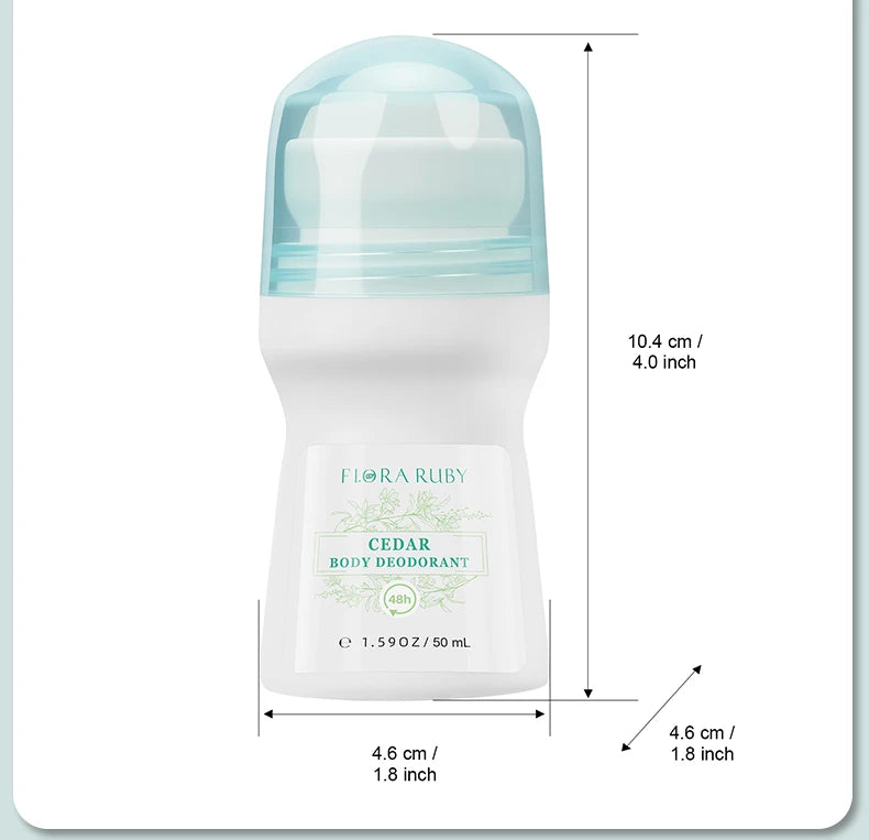 Natural Aluminum-Free Deodorant Roll-On - 16