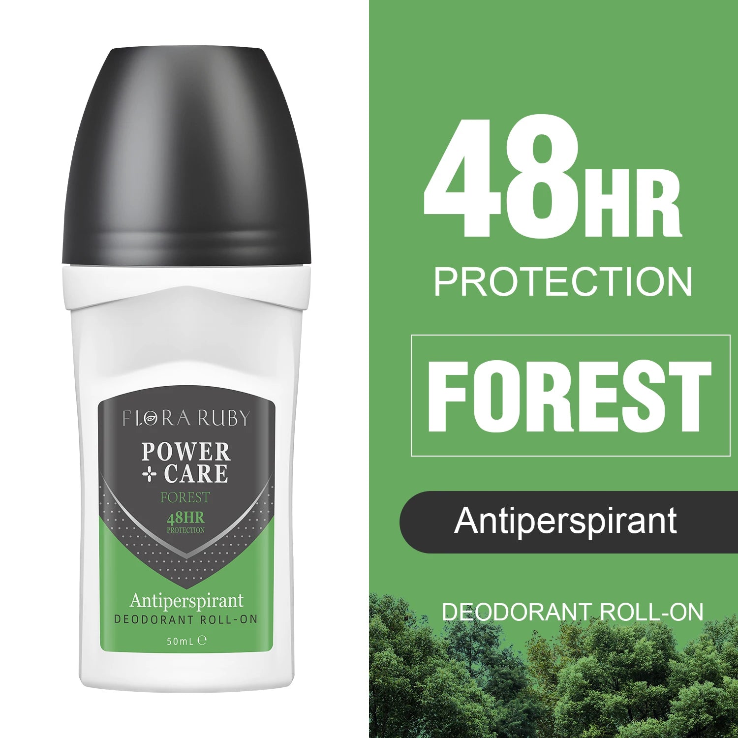 Long-Lasting Anti-Sweat Roll-On Deodorant