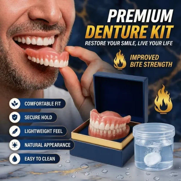 Comfortable Temporary Denture Smile Kit