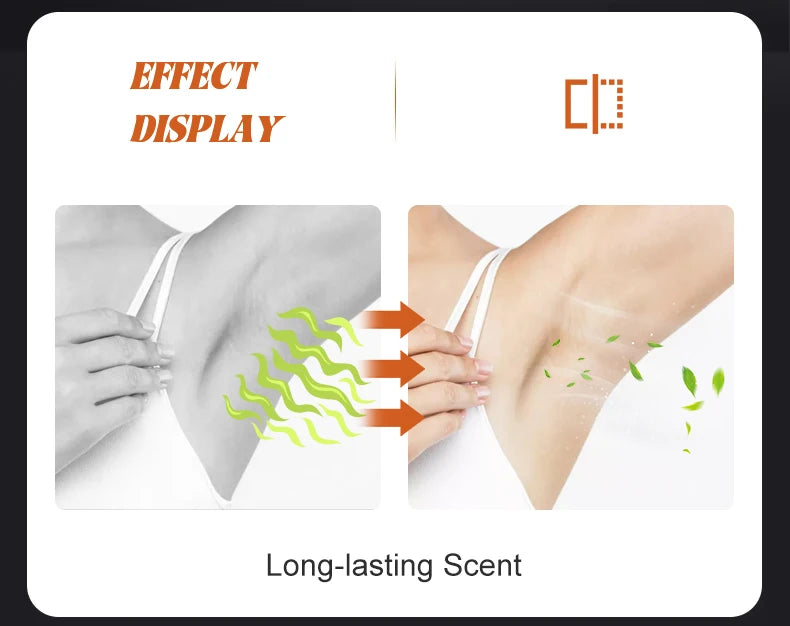 6-Piece Long-Lasting Natural Scent Deodorant Set - 8