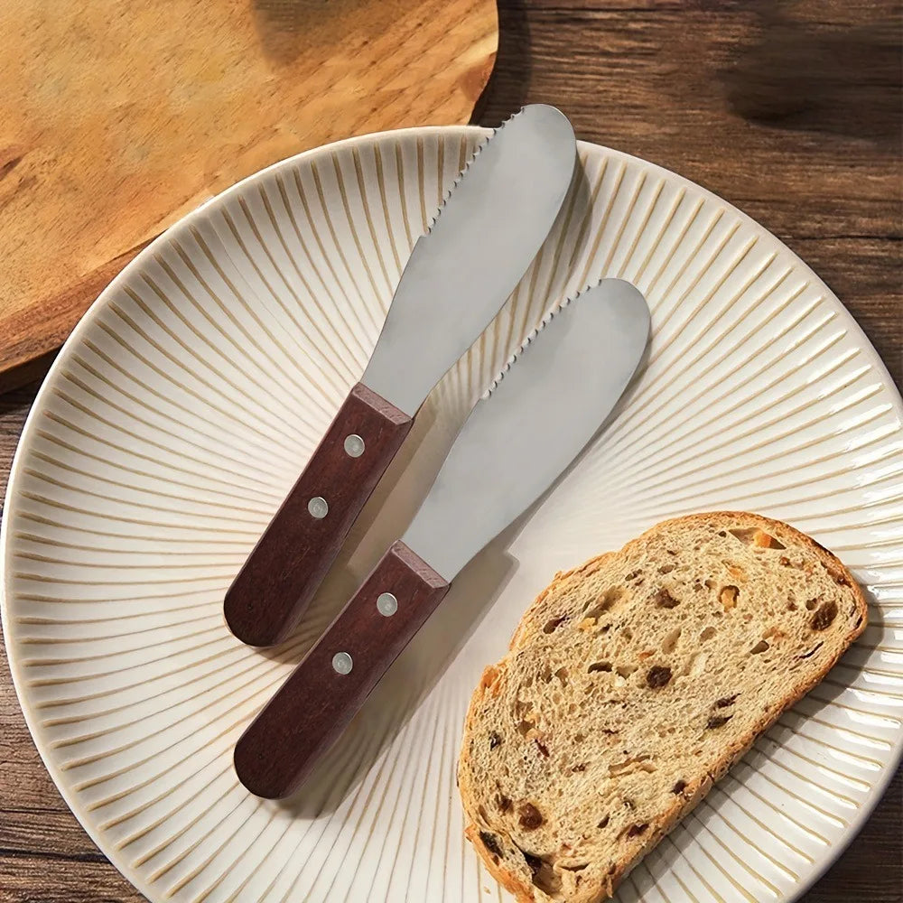 Stainless Steel Butter Knife and Cream Spreader - 3