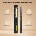 2-in-1 Waterproof Brow Pencil and Sculpting Gel