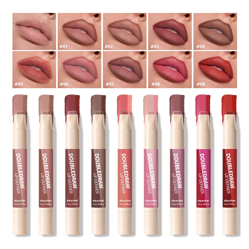 2-in-1 Precision Lip Liner and Matte Lipstick Pen