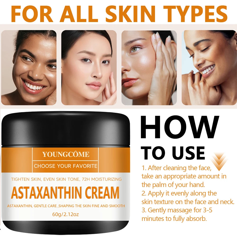 Astaxanthin Brightening Face Cream for Radiant Hydration - 13