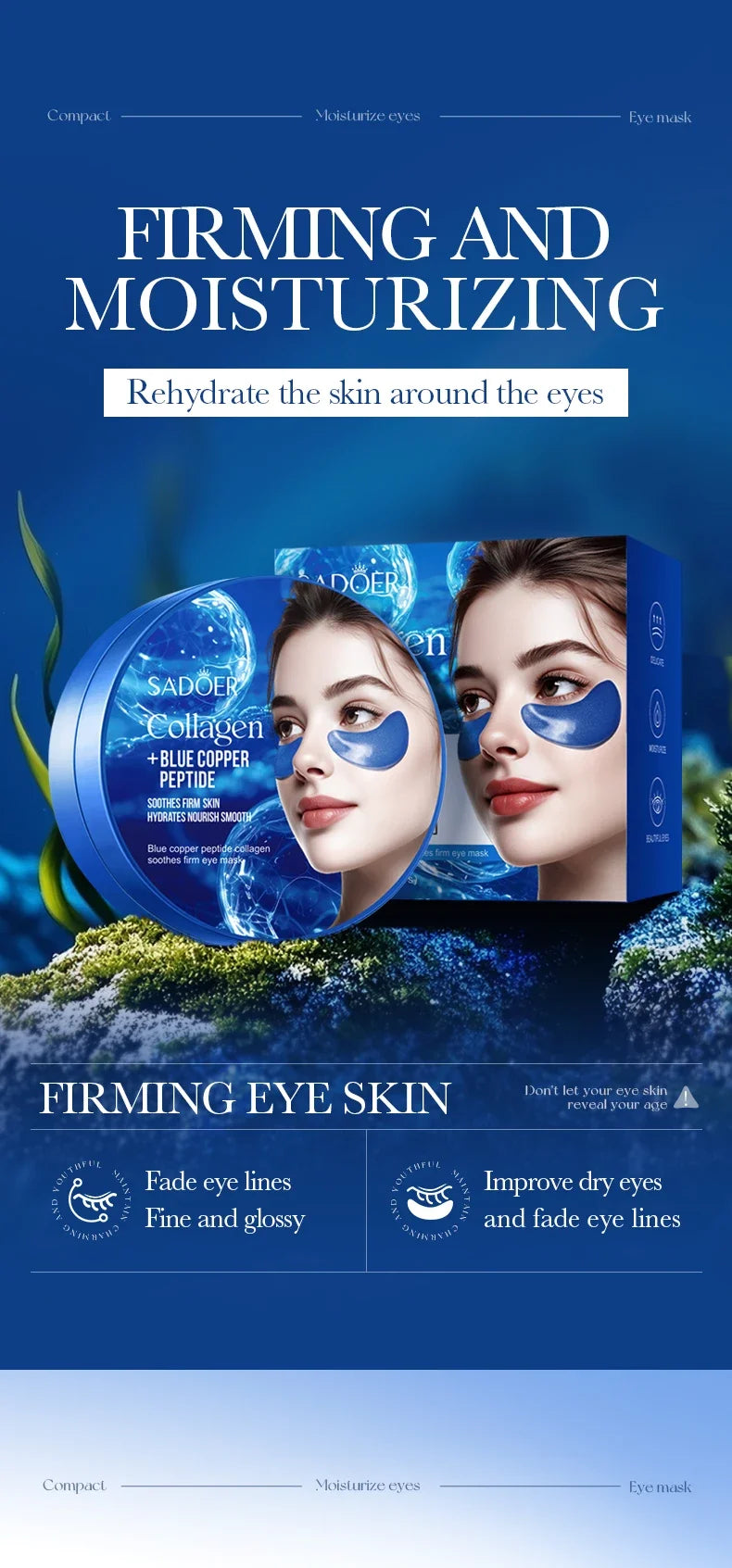 Caffeine Collagen Eye Patches for Anti-Aging and Puffiness - 13