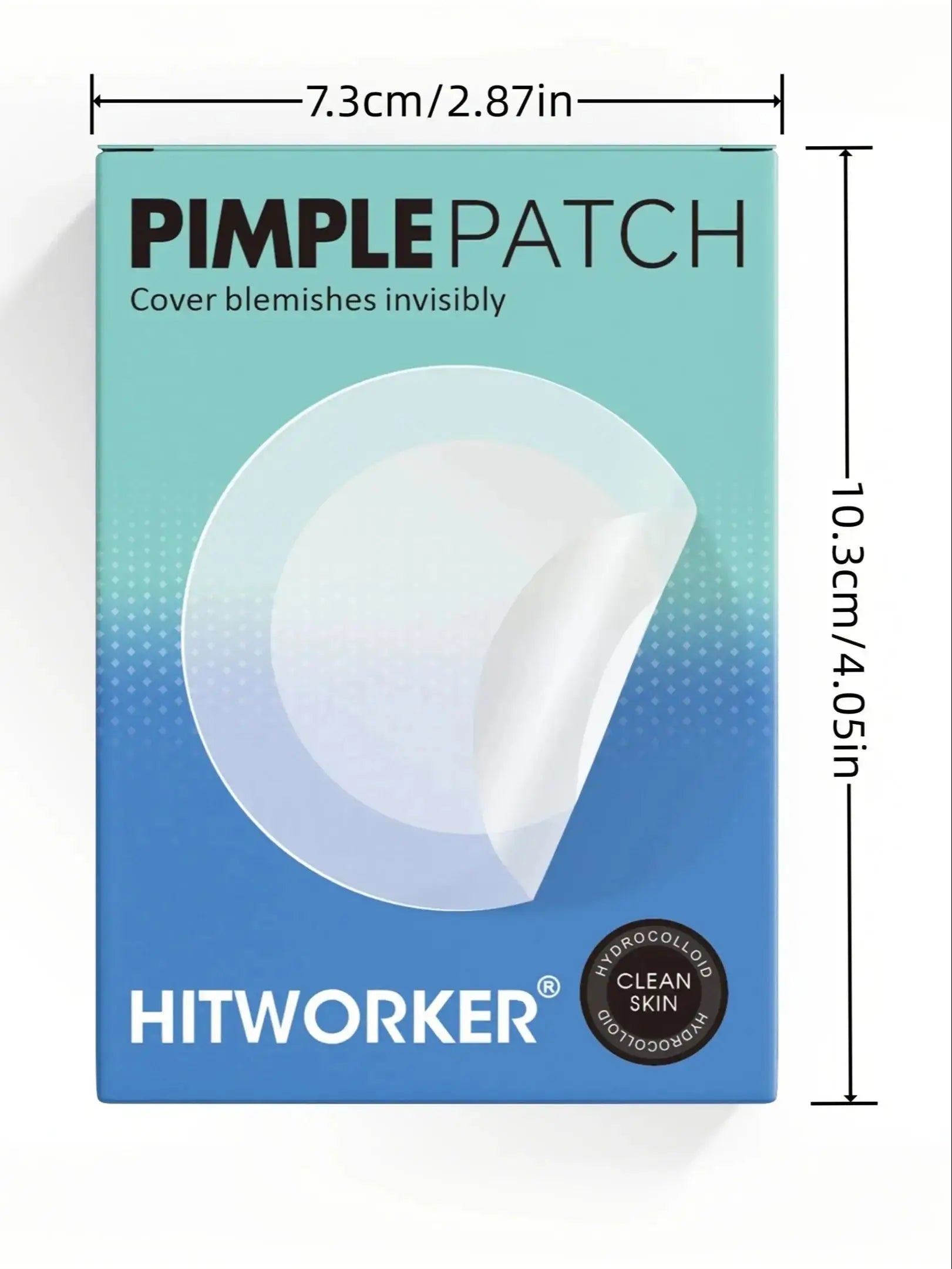 Invisible Hydrocolloid Acne Pimple Patches - 8