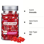 Avocado & Argan Oil Hair Vitamin Serum Capsules