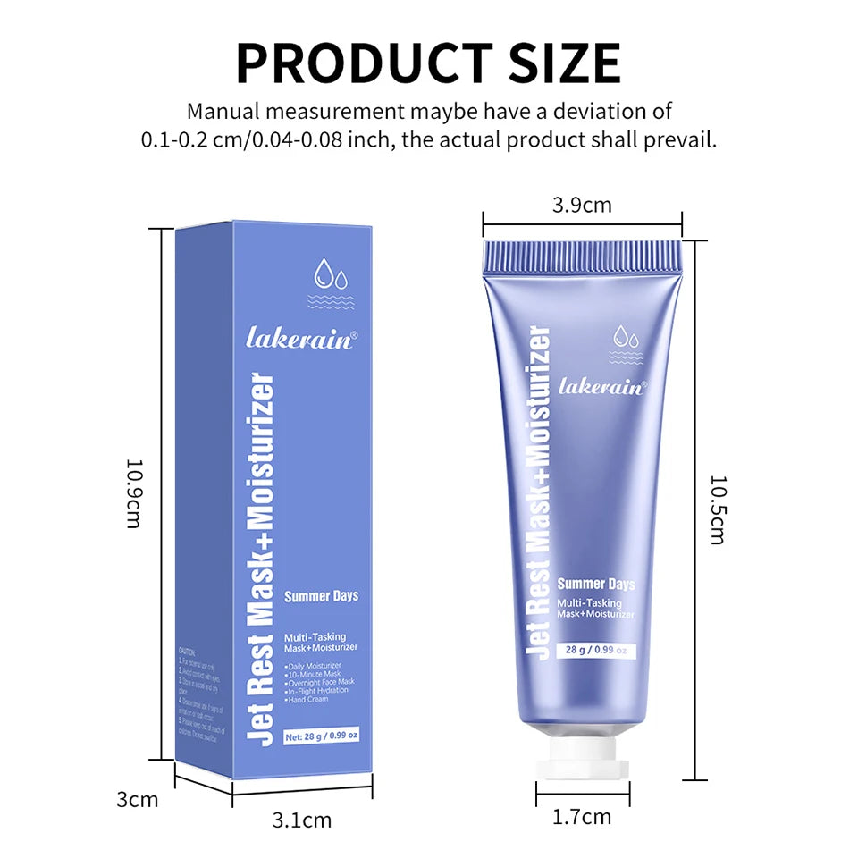 2-in-1 Hydrating Face Moisturizer and Nourishing Mask