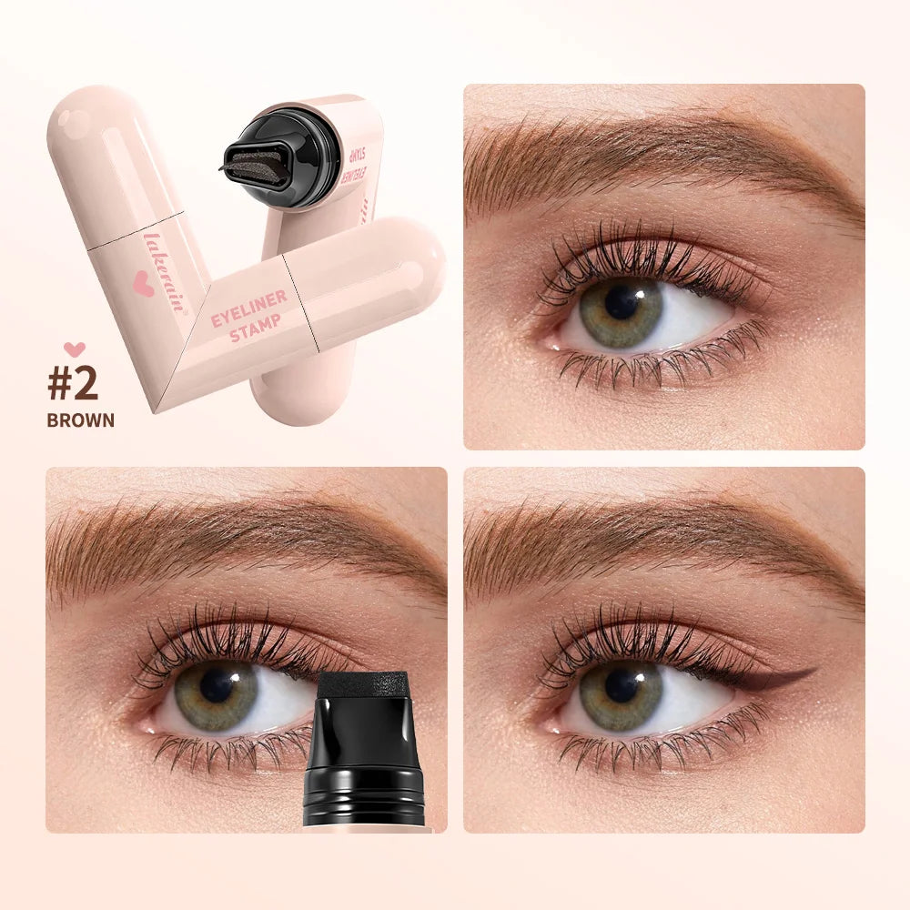 Waterproof Double-Wing Eyeliner Stamp for Perfect Wings - 5
