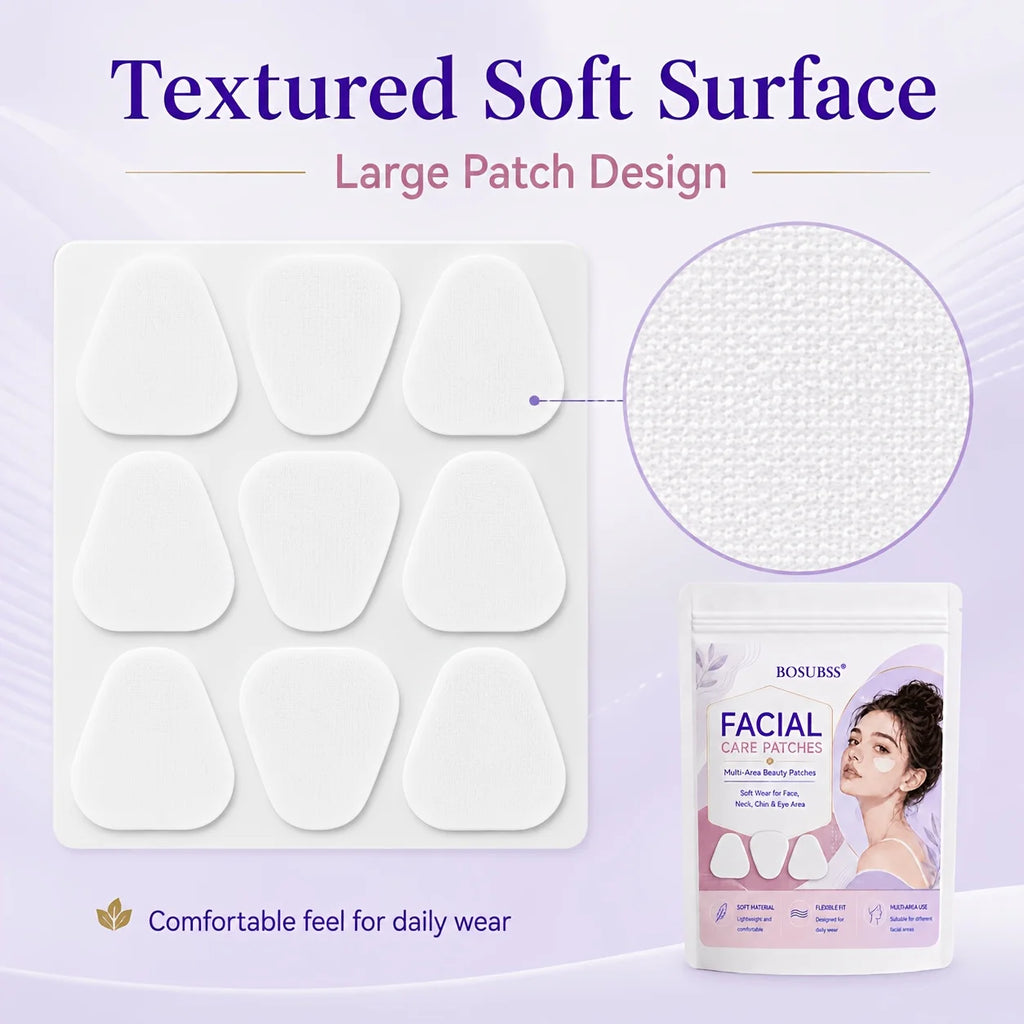 Smoothing Facial Care Patches for Fine Lines