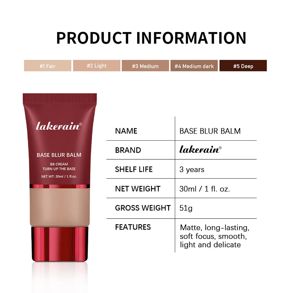 Blurring Foundation Balm with Applicator Brush