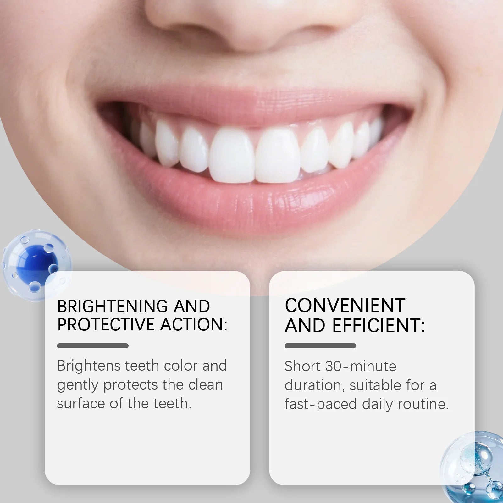 Flexible Teeth Whitening Smile Strips for Daily Oral Care - 2
