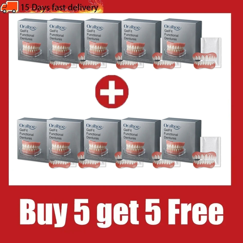 Comfortable Temporary Denture Smile Kit - 10