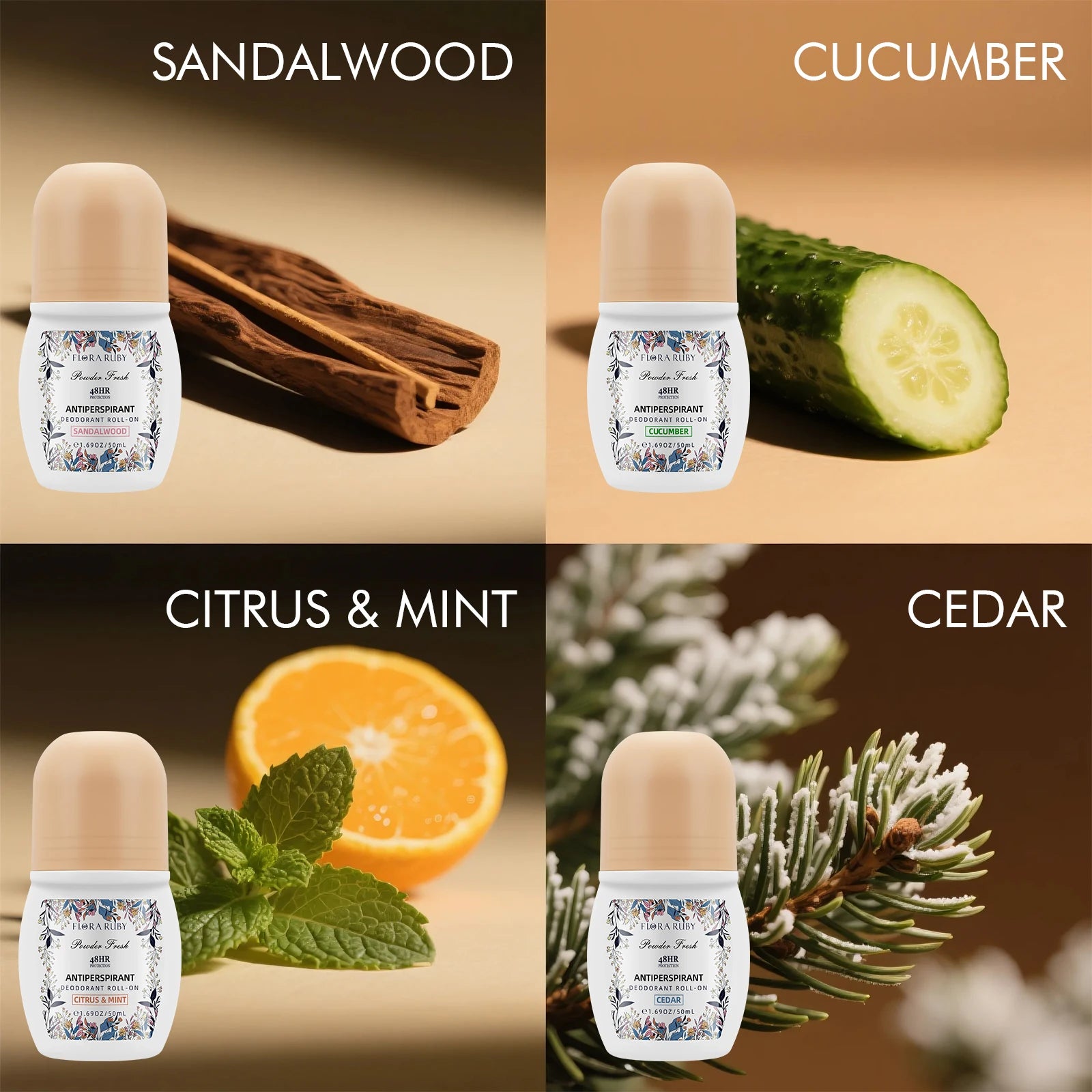 All-Day Freshness Roll-On Body Deodorant